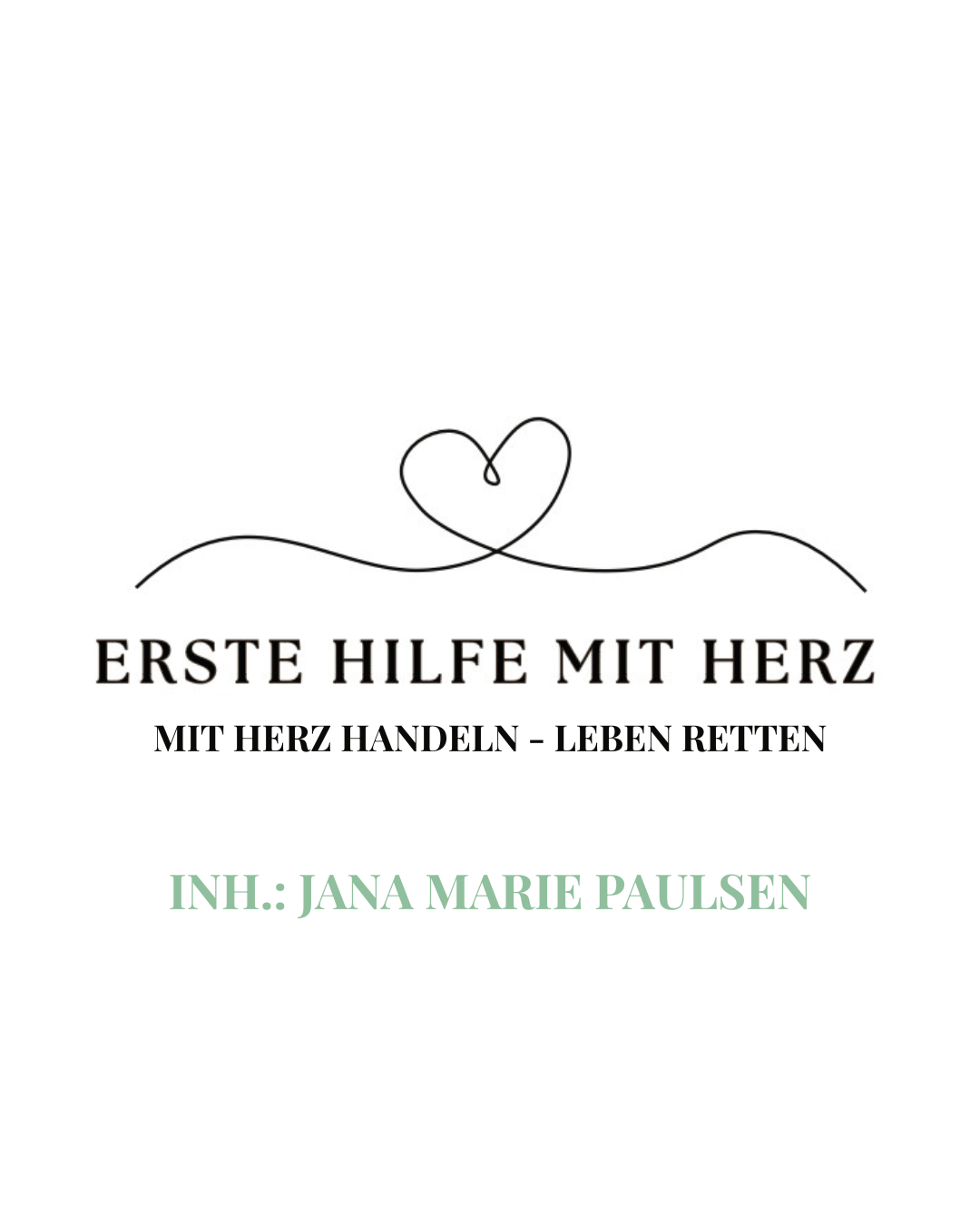 Logo Erste Hilfe mit Herz